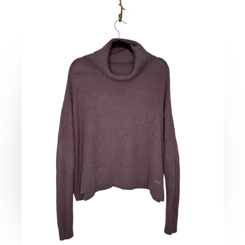 Abercrombie & Fitch Mauve Cowl Neck Sweater